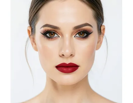Trucco occhi castani
