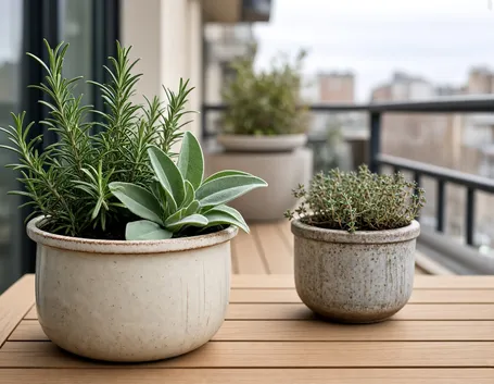 Quali aromatiche in vaso temono il gelo e quali lo sopportano