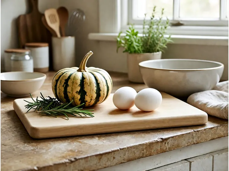 Quale zucca scegliere e come preparare rosmarino e uova